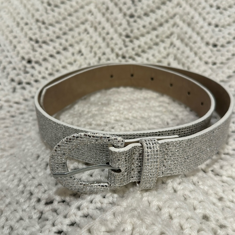 Silver Women's Belt